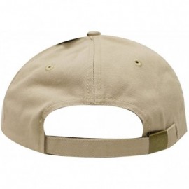 Baseball Caps Teddy Bear Cotton Baseball Cap - Khaki - CZ12LC6Z1SN $15.63