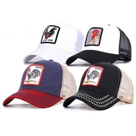 Baseball Caps Cock-Trucker Animal Hats Mesh Unisex Embroidered Snapback Adjustable - U1 - CP18QDKQCS8 $10.76