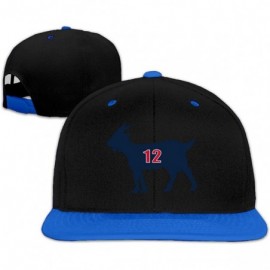 Baseball Caps Adjustable Baseball Cap Blue Navy England Brady Goat Cool Snapback Hats - Blue7 - CP18Z3ZG4HA $11.21