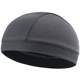 Skullies & Beanies Moisture Wicking Cooling Helmet Running - Gray - CE18GZEIOKX $11.03