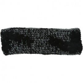 Cold Weather Headbands Women's Fawn Headband - Charcoal - CJ11S8RNM31 $19.85