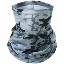 Balaclavas Neck Gaiter Balaclava Bandana Headwear- Ice Silk Cooling Sports Face Scarf for Dust Outdoors - Classic Camo - CG19...