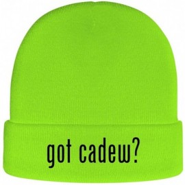 Skullies & Beanies got Cadew? - Soft Adult Beanie Cap - Neon Green - CP192YRHG55 $16.36