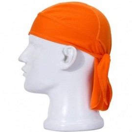Balaclavas Classic Pirate hat Multipurpose Bandana Quick-Drying Breathable - Orange - CZ128Q43L77 $17.35