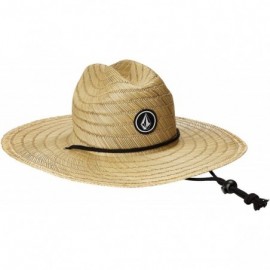 Baseball Caps Men's Quarter Straw Hat - Natural - CE12LHIA9JB $20.02