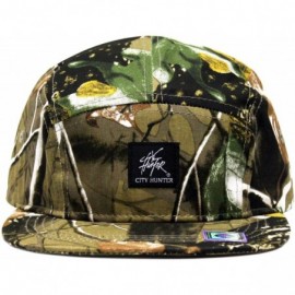 Sun Hats Camouflage All Over 5 Panel Biker Hat (Autumn Camo) - CY11JAGSIMN $35.41