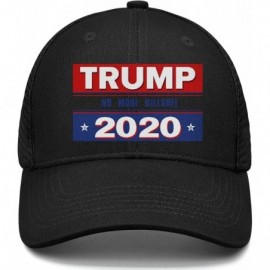 Baseball Caps Mens Style Snapbacks Cap Trump 2020 NO More BILLSHIT Visor Hats - Trump 2020 No-3 - C518W3YHK22 $12.19