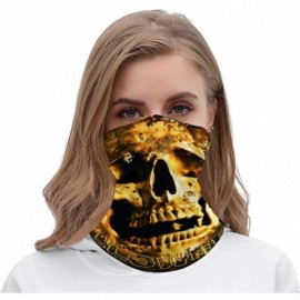 Balaclavas Unisex Seamless Rave Bandana Neck Gaiter Tube Mask Headwear- Motorcycle Face Mask for Women Men Face Scarf - CJ197...