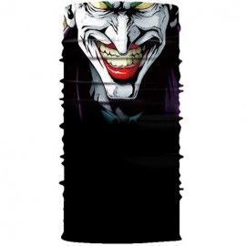 Balaclavas Joker Print Face Mask- Rave Bandana- Neck Gaiter- Scarf- Summer Balaclava for Dust Wind UV Protection - Hca - CA19...