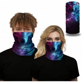 Balaclavas Bandanas Rave 3d Print Face Mask Cover Outdoors Protect from Dust Sun Wind Balaclava Headband for Unisex - Wolf - ...