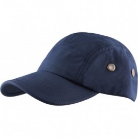 Sun Hats Ultra Thin Running Golf Biker Quick-Dry Lightweight Sports Sun Hats - Navy - CY17YKD2E5C $8.63