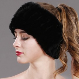 Cold Weather Headbands Fur Headband for Womens Winter Neck Warmer Gaiter Tube Elastic Ski Ear Warmer Headwrap Women Scarf Muf...