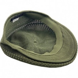 Newsboy Caps Classic Mesh Newsboy Ivy Cap Hat - Olive - CI11JYQLSSV $10.74