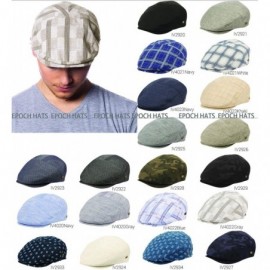 Newsboy Caps Men's Cotton Flat Ivy Caps Summer Newsboy Hats - Iv2927 - CV18QQQXS67 $37.27