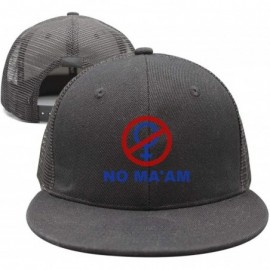 Baseball Caps No Ma'am - Vintage Style Trucker Hat Retro Mesh Cap - No Ma'am-23 - CT18LE927RS $18.94
