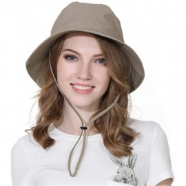 Sun Hats Unisex Outdoor Lightweight Breathable Waterproof Bucket Wide Brim Hat - UPF 50+ Sun Protection Sun Hats Shade - CX18...