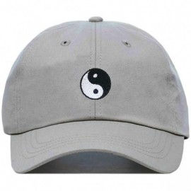 Baseball Caps Yin Yang Baseball Hat- Embroidered Dad Cap- Unstructured Soft Cotton- Adjustable Strap Back (Multiple Colors) -...