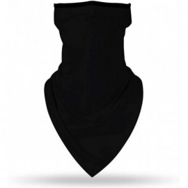 Balaclavas Women Seamless Bandana Triangle Face Scarf Ear Loops Neck Gaiter Cover- Motorcycle Face Bandana for Women Men - CZ...