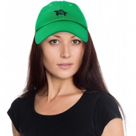 Baseball Caps Turtle Hat Nature Womens Baseball Cap - Kelly Green - C918M9I3929 $11.72