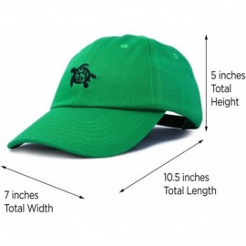 Baseball Caps Turtle Hat Nature Womens Baseball Cap - Kelly Green - C918M9I3929 $11.72