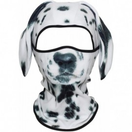 Balaclavas 3D Animal Neck Gaiter Warmer Windproof Full Face Mask Scarf for Ski Halloween Costume - Dalmatian - CK19245QGIH $1...