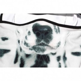 Balaclavas 3D Animal Neck Gaiter Warmer Windproof Full Face Mask Scarf for Ski Halloween Costume - Dalmatian - CK19245QGIH $1...