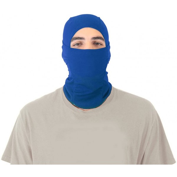 Balaclavas Ninja Noggin Balaclava - Blue - C1125J2IPP7 $12.85