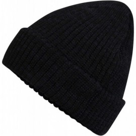 Skullies & Beanies Mens Pro Climate Genuine Thinsulate Knitted Beanie Hat Plain- Hi Vis Yellow or Marl - Navy Marl - C918KGMN...