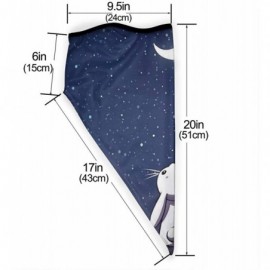 Balaclavas Sleeps Balaclava Bandana reusable Washable - The Rabbit Looks at the Moon. - CX1983N2IQL $13.33