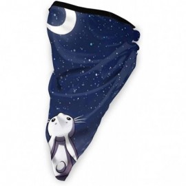 Balaclavas Sleeps Balaclava Bandana reusable Washable - The Rabbit Looks at the Moon. - CX1983N2IQL $13.33