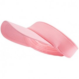 Visors Sports Sun Visor Hats Twill Cotton Ball Caps for Men Women Adults Kids - 4 Pink - CQ197RLR2ZA $12.51