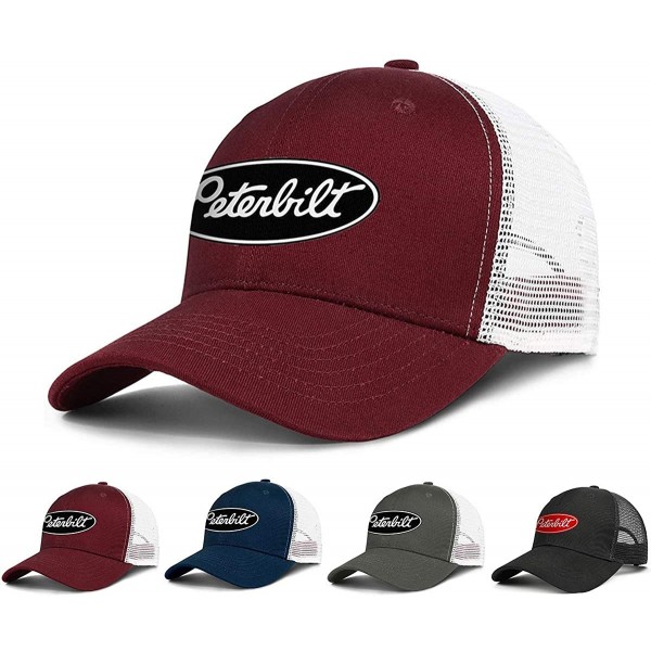 Baseball Caps Unisex Hat Pretty Trucker Hat Baseball Cap Adjustable Cowboy Hat - Red - C818WGNHIC3 $15.20