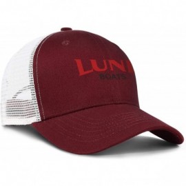 Baseball Caps Stylish Mens Trucker Hat Lund-Logo- Baseball Caps for Women Crazy Cotton Adjustable Unisex Mesh Ball Cap - C018...