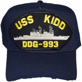 Sun Hats USS Kidd DDG-993 Ship HAT - Navy Blue - Veteran Owned Business - CW18AT2H0WN $17.56