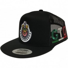 Baseball Caps Chivas RALLADAS DE Guadalajara CON [GTO] A LADO HAT Black MESH - CM18CIZ9Q9U $22.79