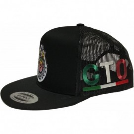 Baseball Caps Chivas RALLADAS DE Guadalajara CON [GTO] A LADO HAT Black MESH - CM18CIZ9Q9U $22.79