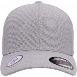 Baseball Caps Men's Cool & Dry Pique Mesh - Silver - CY18OT5RMKA $10.53