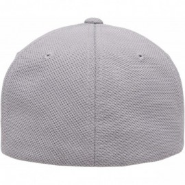 Baseball Caps Men's Cool & Dry Pique Mesh - Silver - CY18OT5RMKA $10.53