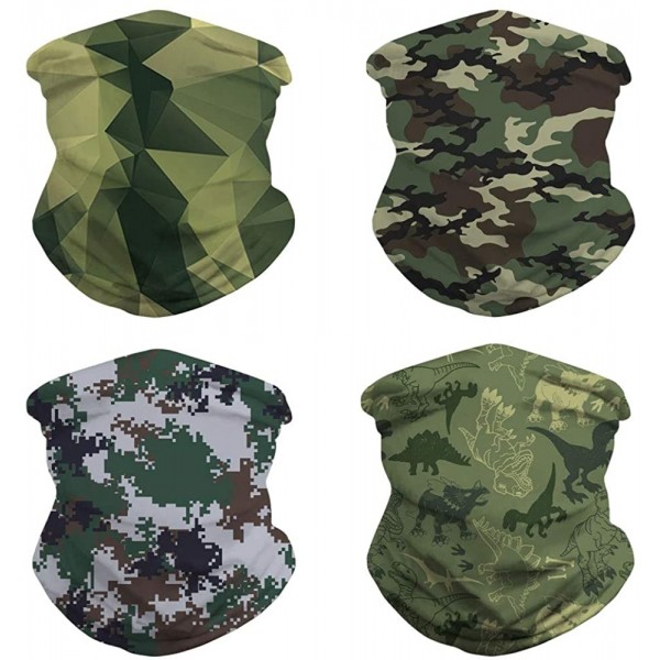 Balaclavas Face Cover Bandanas for Dust- Seamless Neck Gaiter- Headwrap- Balaclava- Helmet Liner - 4pcs - CN19970LLX2 $18.62