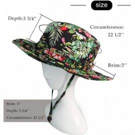 Sun Hats Bucket Hat Wide Brim UV Protection Sun Hat Boonie Hats Fishing Hiking Safari Outdoor Hats for Men and Women - CD18E6...