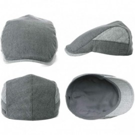 Newsboy Caps Fashion Mens Newsboy Falt Cap Golf Gatsby Summer Spring Fall Breathable 57-60CM - 00716_light Gray - CI18RUYE5WD...