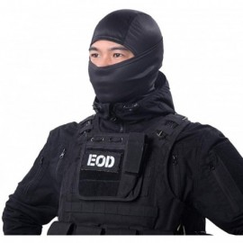 Balaclavas Military Balaclava Headwear Tactical Wind Resistant - Black-all - CU18YES9GSG $13.58