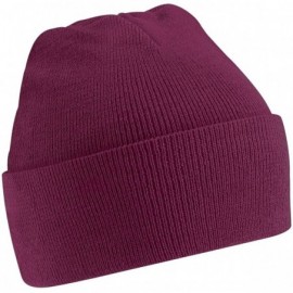 Skullies & Beanies Original cuffed beanie - French Navy - C811JZ9QWGF $7.39