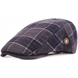 Newsboy Caps Men's Cotton Flat Ivy Gatsby Newsboy Driving Hat Cap - New Style-e - CL18M0CL8HS $24.38