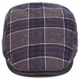 Newsboy Caps Men's Cotton Flat Ivy Gatsby Newsboy Driving Hat Cap - New Style-e - CL18M0CL8HS $14.63