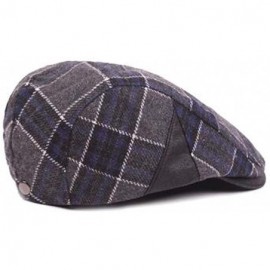 Newsboy Caps Men's Cotton Flat Ivy Gatsby Newsboy Driving Hat Cap - New Style-e - CL18M0CL8HS $14.63