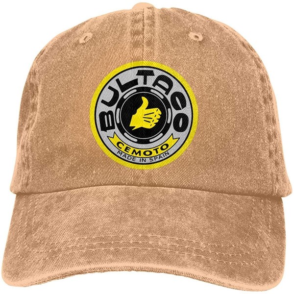 Baseball Caps Bultaco Pursang Baseball Cap for Mens and Womens - Natural - C218SAKU09A $21.20