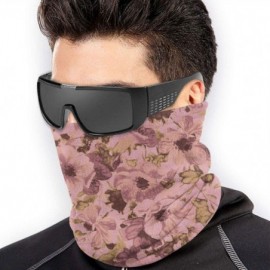 Balaclavas Flower Neck Gaiter Warmer Windproof Mask Face Mask Winter Balaclava Scarf Cover - Style 1 - CE197QX8MXU $25.53