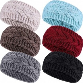 Cold Weather Headbands Headbands Knitted Suitable Multicolored - Multicolored - CP18KIICMEE $14.40