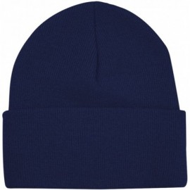 Skullies & Beanies Caps & Bags Mens Made in The USA Beanie - Royal Blue - CU11CYQGZV3 $7.76